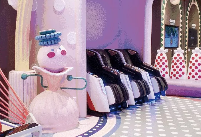 QR Code Payment Support Vending Massage Chair